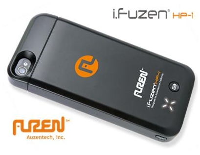 Auzentech Black i.Fuzen HP-1Dual Audio Power&Protection for iPhone4