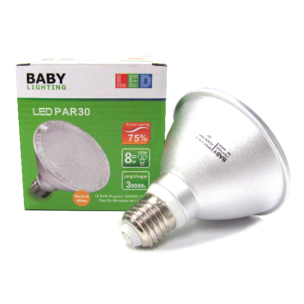 LED PAR Light 8W 4000K PAR30