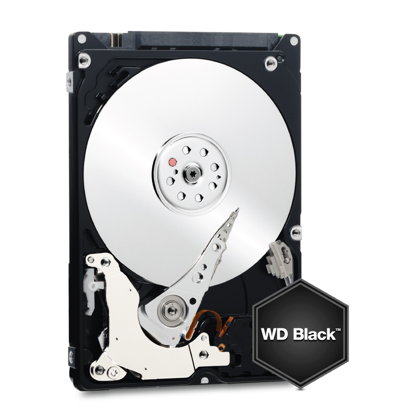 Western Digital 500GB Black 7200RPM 2.5in SATA Hard Drive (WD5000LPLX)